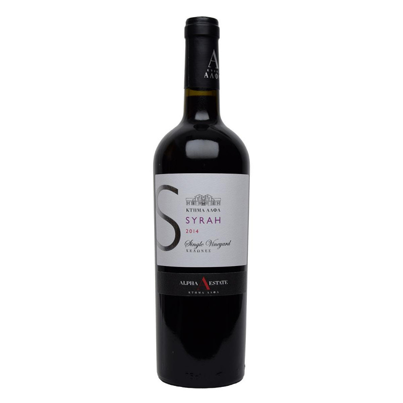 Κτήμα Άλφα Syrah Χελώνες 750ml Ερυθρό Κτήμα Άλφα Syrah Χελώνες 750ml Ερυθρό