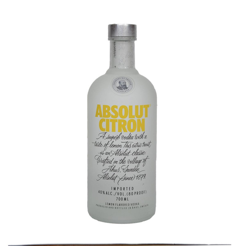 Absolut Citron Βότκα 700ml Absolut Citron Βότκα 700ml