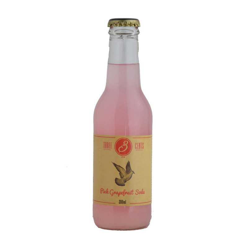 Three Cents Pink Grapefruit Σόδα 200ml Three Cents Pink Grapefruit Σόδα 200ml