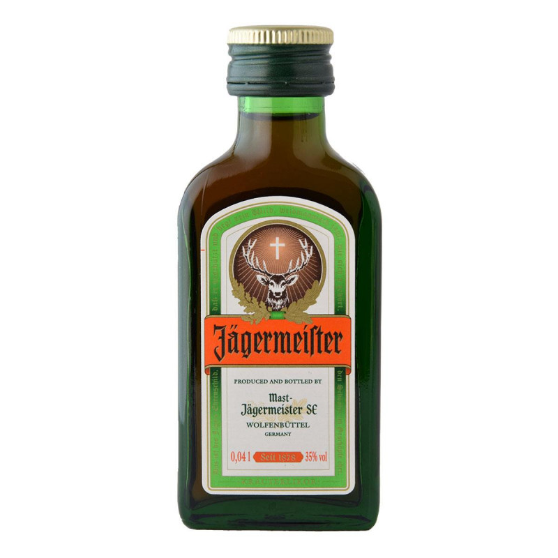 Jagermeister Liqueur 40ml Jagermeister Liqueur 40ml