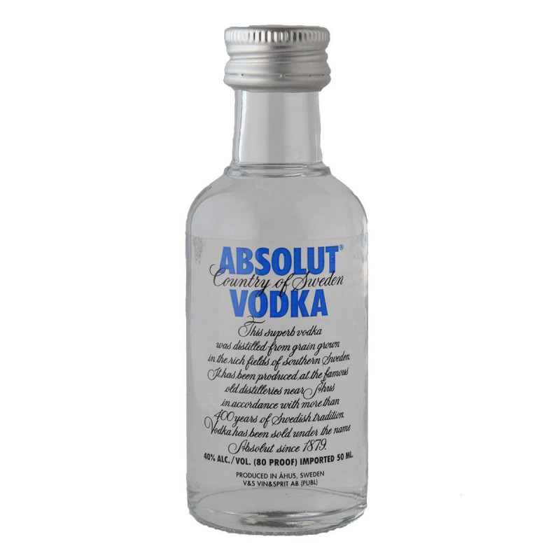 Absolut Βότκα 50ml Absolut Βότκα 50ml