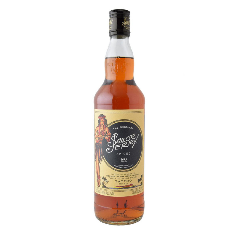 Sailor Jerry Spiced Rum 700ml Sailor Jerry Spiced Rum 700ml