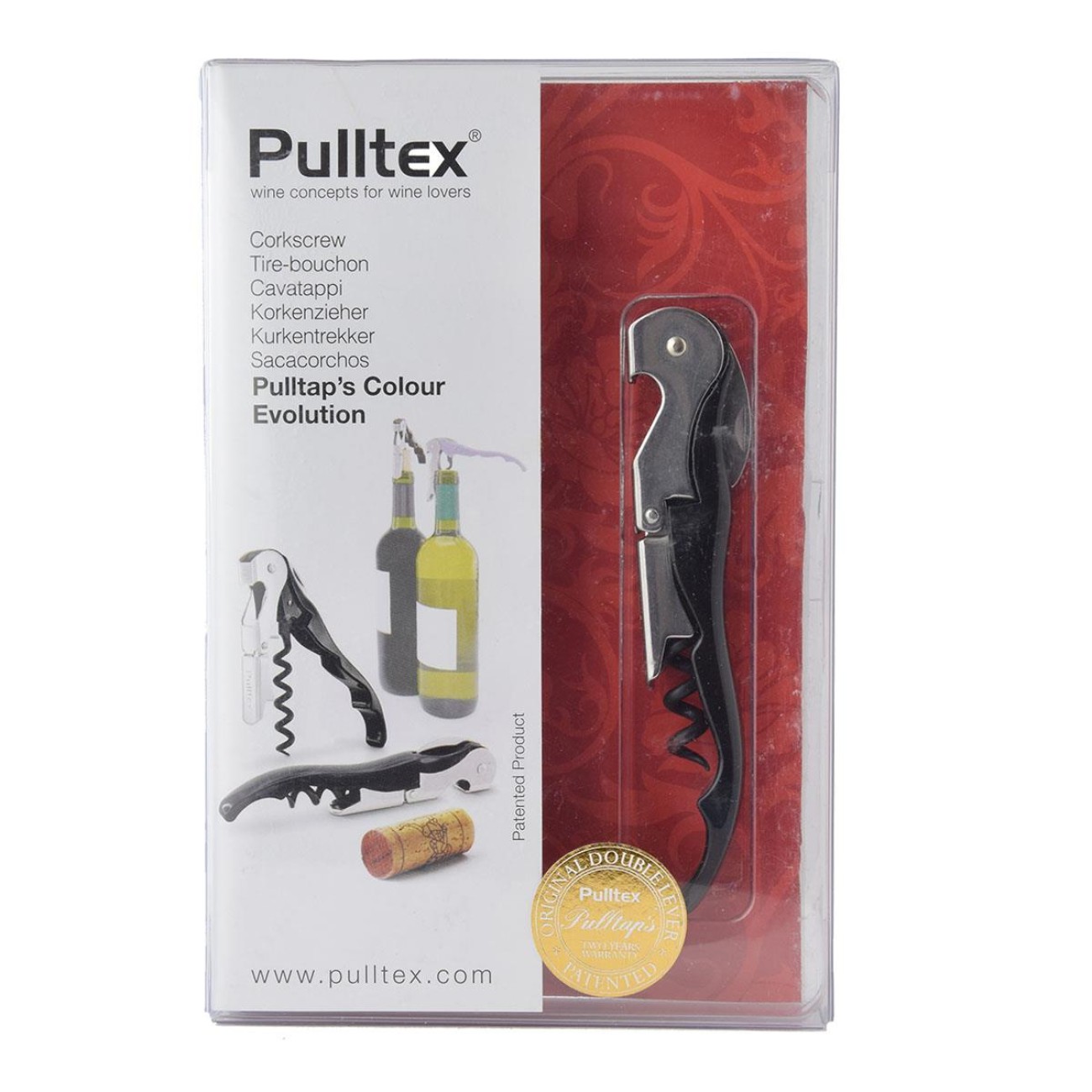 Pulltex Pulltap s Black Ανοιχτήρι