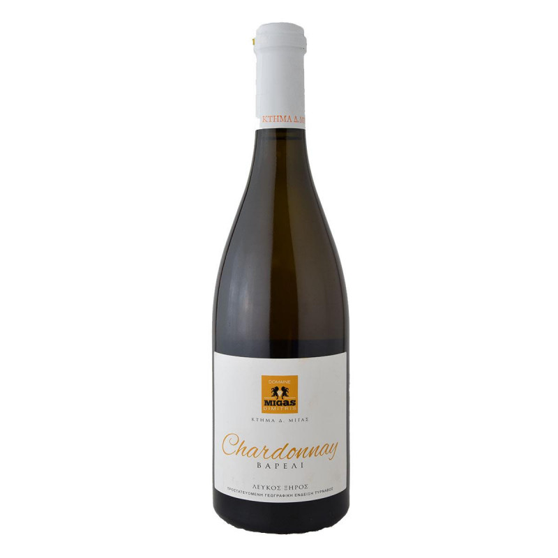 Μίγας Chardonnay Βαρέλι 750ml Λευκό Μίγας Chardonnay Βαρέλι 750ml Λευκό