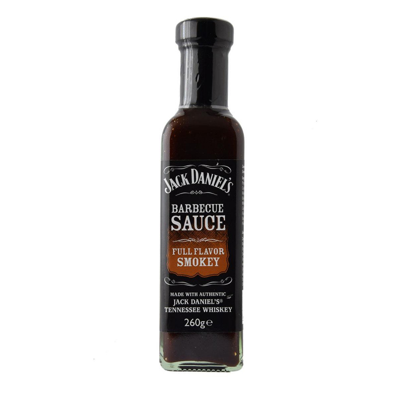 Jack Daniels Barbecue Sauce Full Flavor Smokey 260ml Jack Daniels Barbecue Sauce Full Flavor Smokey 260ml