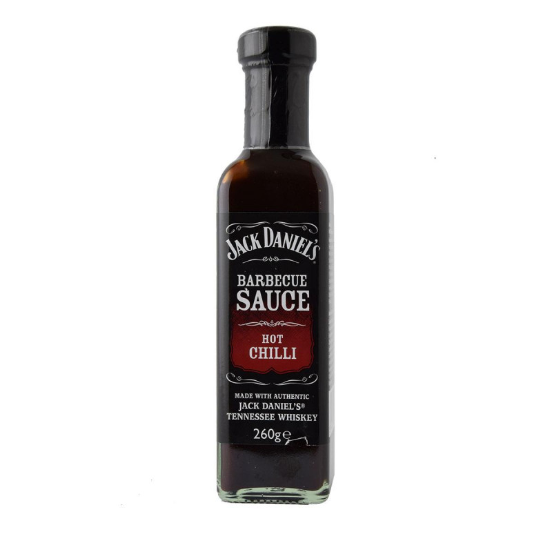 Jack Daniels Barbecue Sauce Hot Chilli 260ml Jack Daniels Barbecue Sauce Hot Chilli 260ml