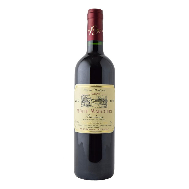 Chateau Motte Maucourt Bordeaux 750ml Ερυθρό Chateau Motte Maucourt Bordeaux 750ml Ερυθρό