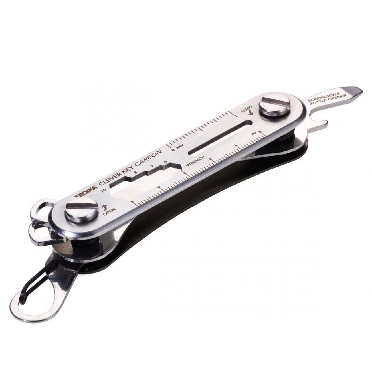 Troika μπρελόκ clever key carbon Troika μπρελόκ clever key carbon