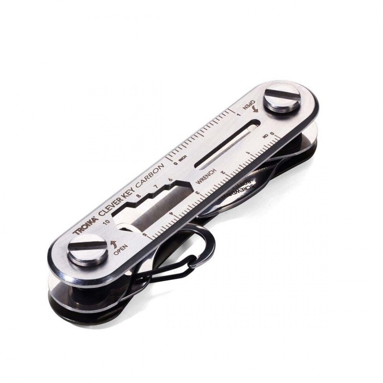 Troika μπρελόκ clever key carbon Troika μπρελόκ clever key carbon