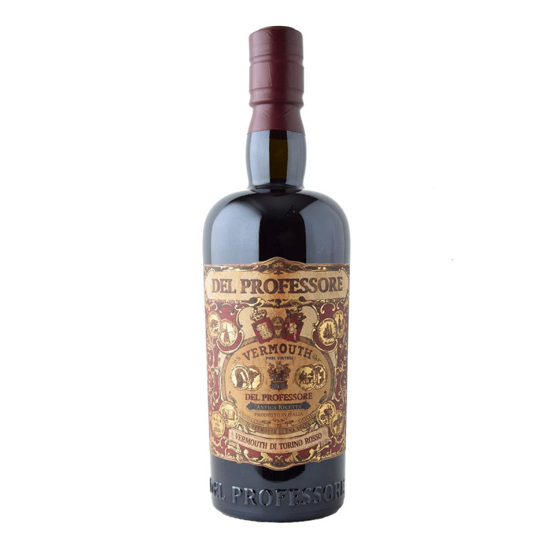 DEL PROFESSORE ROSSO VERMOUTH 750ml - A Taste of Italys Finest Herb-Infused Elixir