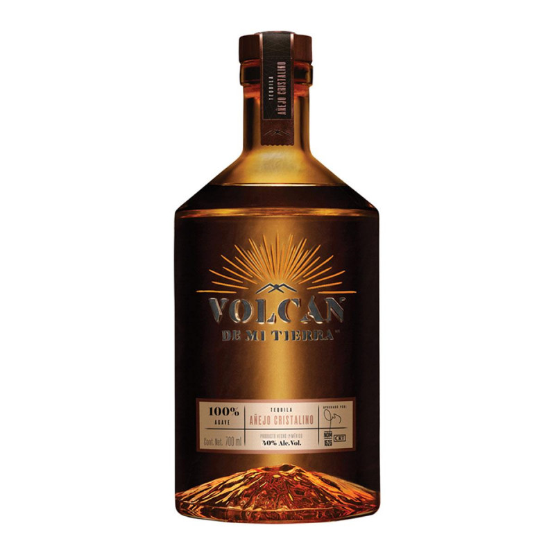 Volcan De Mi Tierra Anejo Cristalino Tequila 700ml Volcan De Mi Tierra Anejo Cristalino Tequila 700ml
