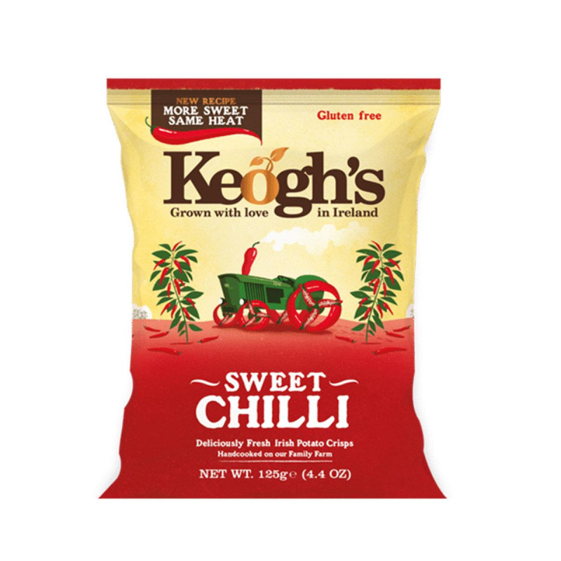 Keoghs Sweet Chilli πατατάκια 125gr.