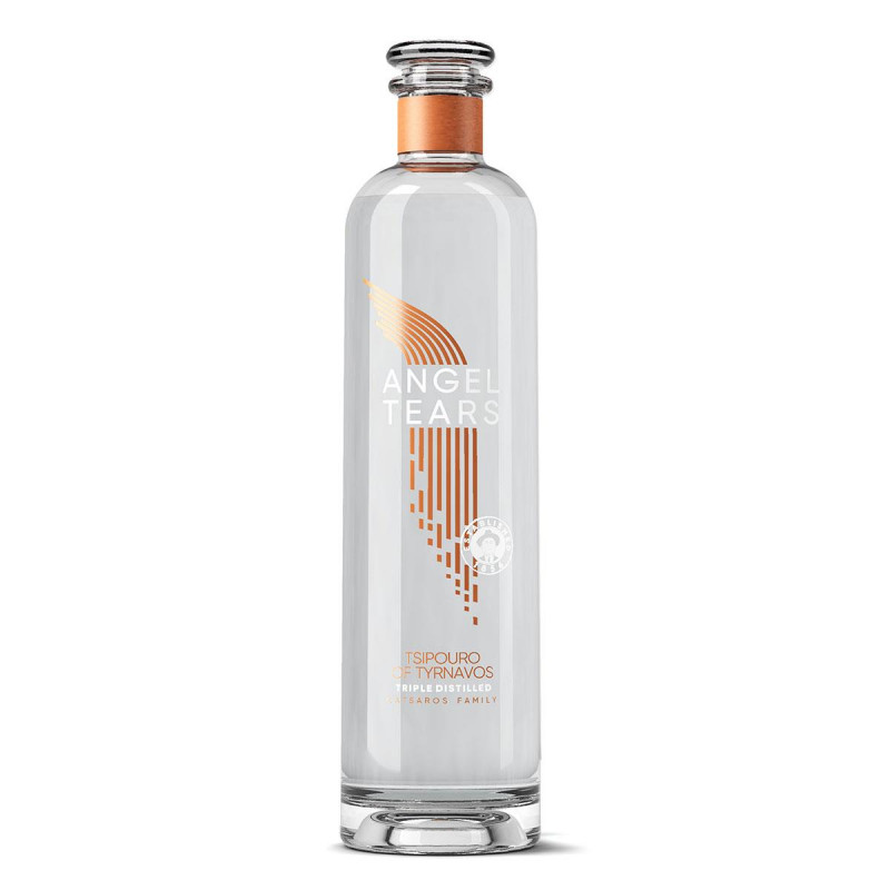 Κατσάρος Angel Tears τσίπουρο χωρίς γλυκάνισο 700ml