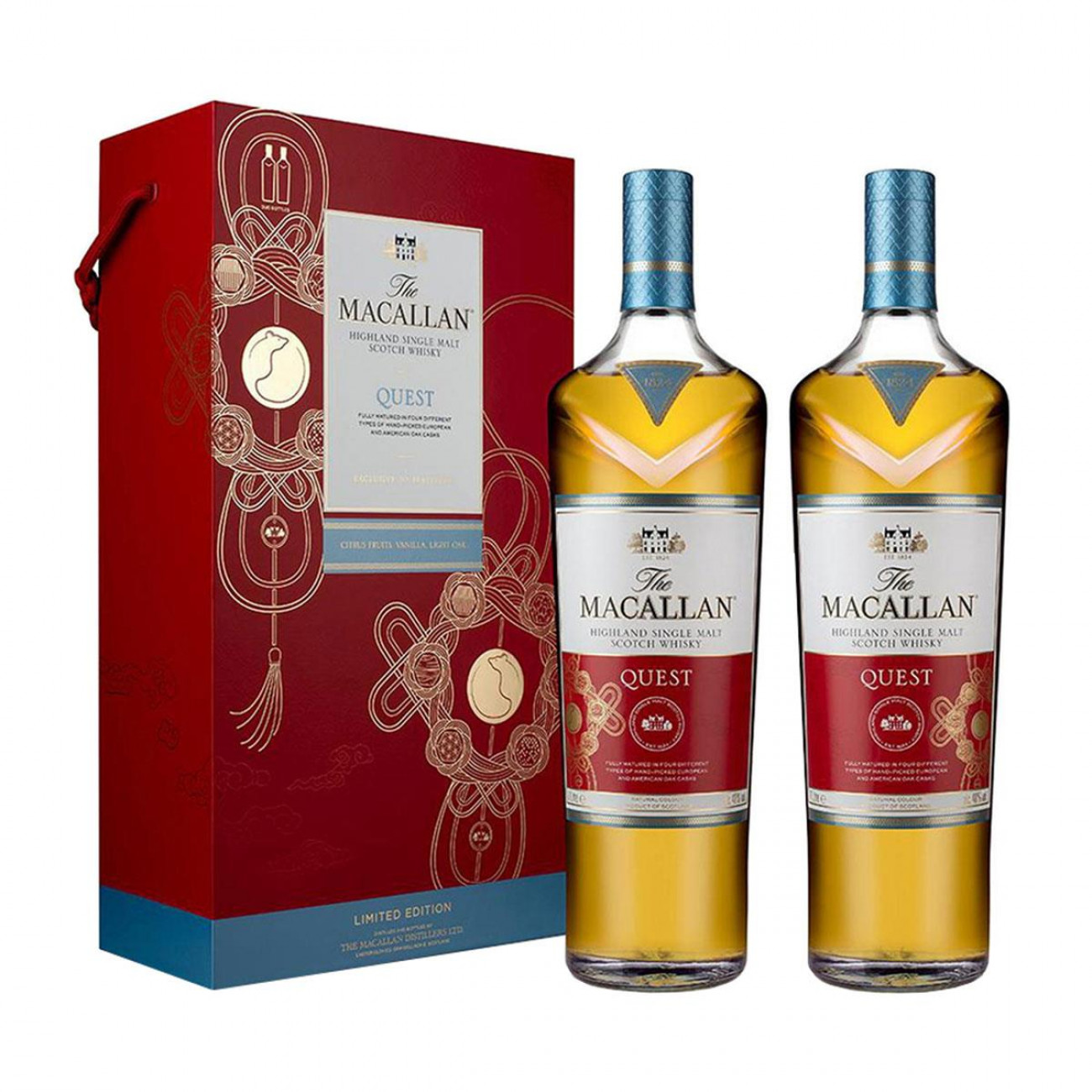 Macallan Quest Limited Edition 2x1lt Macallan Quest Limited Edition 2x1lt