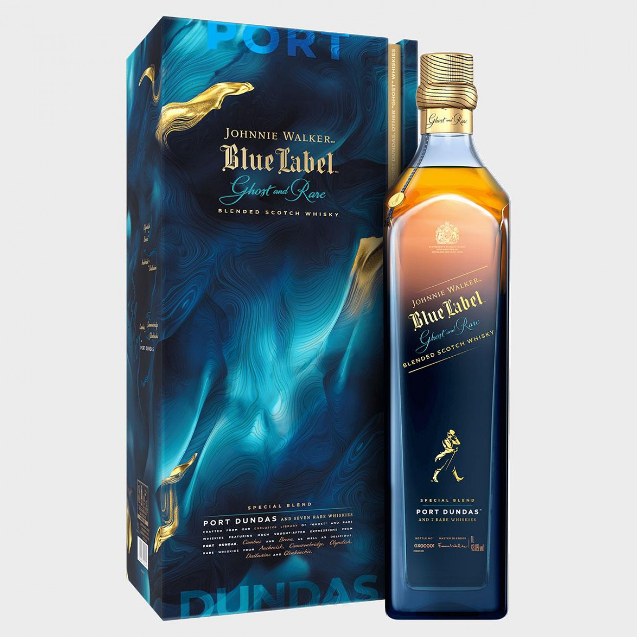 Johnnie Walker Blue Label Ghost and Rare Port Dundas 700ml Johnnie Walker Blue Label Ghost and Rare Port Dundas 700ml