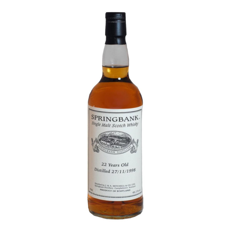 Springbank 22 y.o. Distilled 27/11/1998 700ml Springbank 22 y.o. Distilled 27/11/1998 700ml