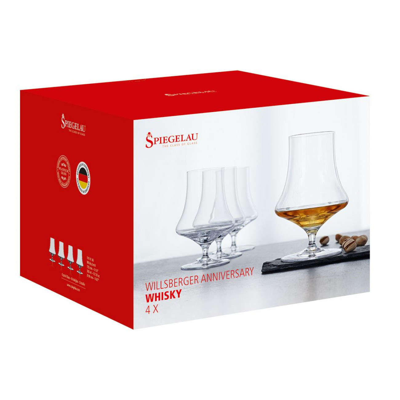 Spiegelau Willsberger Anniversary Whisky ποτήρια Σετ 4 τεμάχια Spiegelau Willsberger Anniversary Whisky ποτήρια Σετ 4 τεμάχια