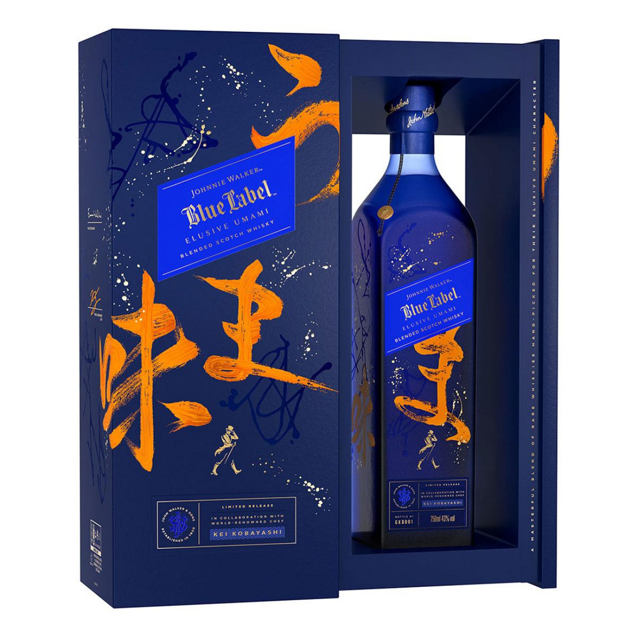 Johnnie Walker Blue Label Elusive Umami Kei Kobayashi 700ml Johnnie Walker Blue Label Elusive Umami Kei Kobayashi 700ml