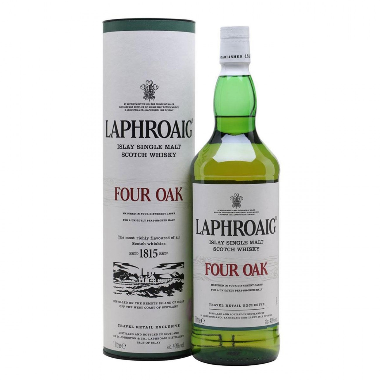 Laphroaig Four Oak 1lt Laphroaig Four Oak 1lt