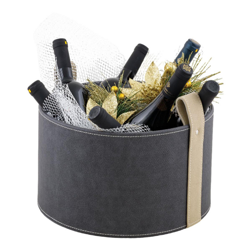 Κασπώ στρογγυλό γκρι για 6 φιάλες CI-243-19032Α Κασπώ στρογγυλό γκρι για 6 φιάλες CI-243-19032Α