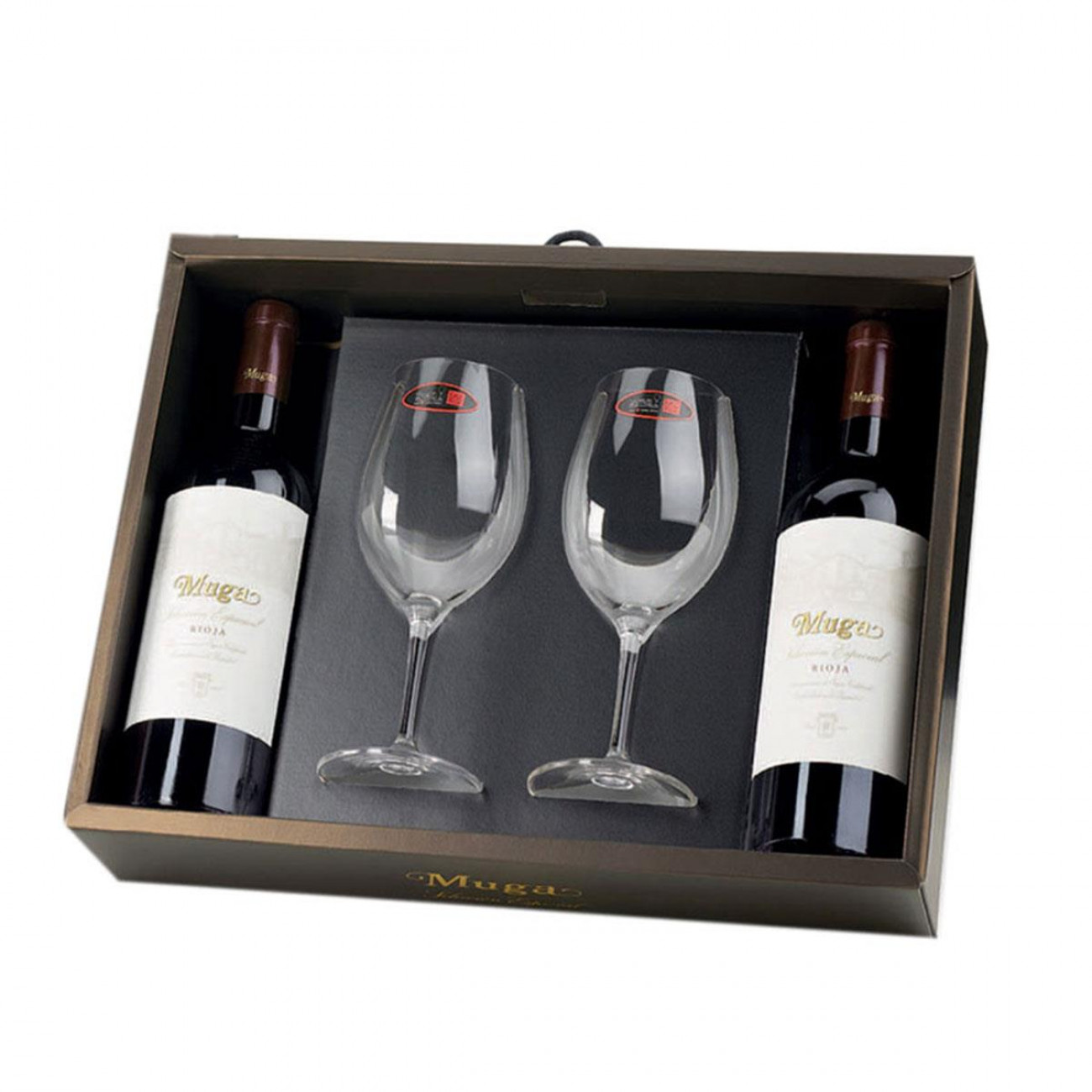Muga Selection Especial Rioja 2 φιάλες 750ml+2 ποτήρια Spiegelau Muga Selection Especial Rioja 2 φιάλες 750ml+2 ποτήρια Spiegelau