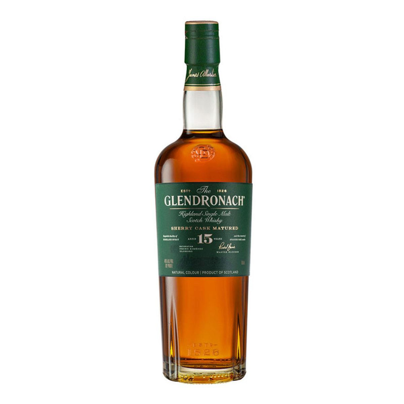 GlenDronach 15 y.o. Sherry Cask Matured 700ml GlenDronach 15 y.o. Sherry Cask Matured 700ml