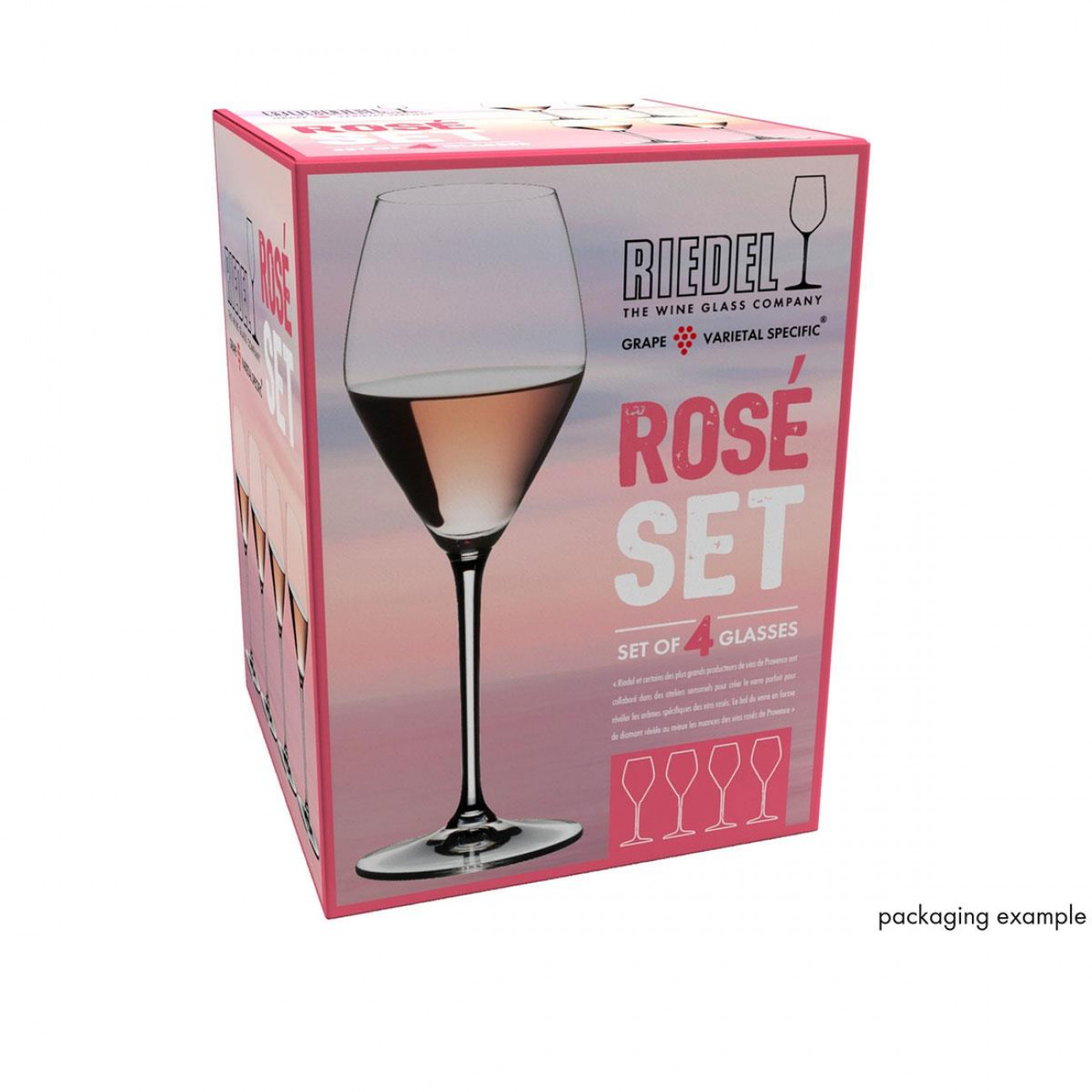 Riedel κρυστάλλινα ποτήρια Rose Set 5515/55 4τεμ. Riedel κρυστάλλινα ποτήρια Rose Set 5515/55 4τεμ.