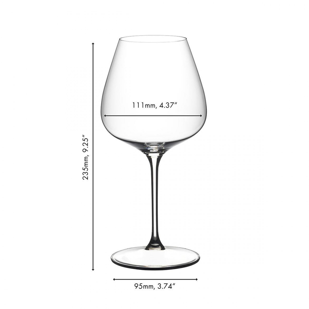 Riedel ποτήρι από κρύσταλλο Grape Pinot Noir/Nebbiolo/Aperitivo 6424/07 2τεμ. Riedel ποτήρι από κρύσταλλο Grape Pinot Noir/Nebbiolo/Aperitivo 6424/07 2τεμ.