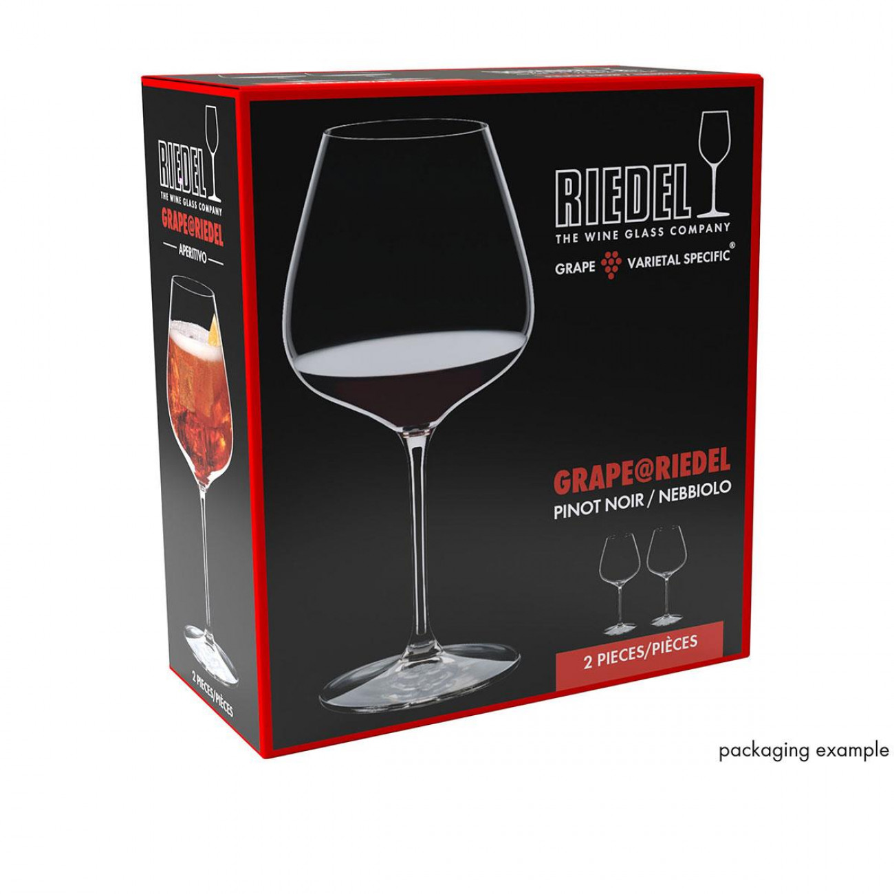 Riedel ποτήρι από κρύσταλλο Grape Pinot Noir/Nebbiolo/Aperitivo 6424/07 2τεμ. Riedel ποτήρι από κρύσταλλο Grape Pinot Noir/Nebbiolo/Aperitivo 6424/07 2τεμ.