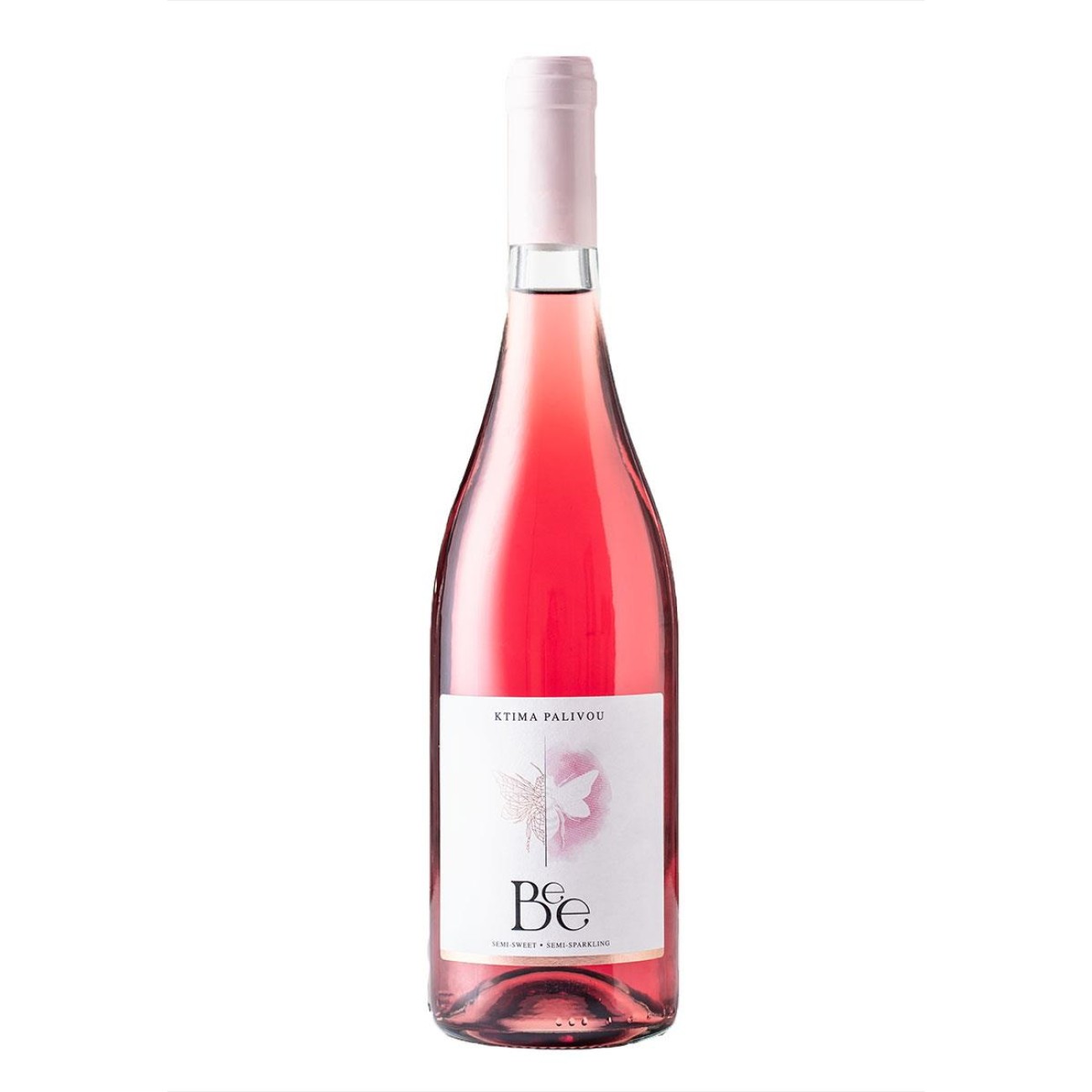 Παλυβός Bee Ημίγλυκο Ροζέ 750ml