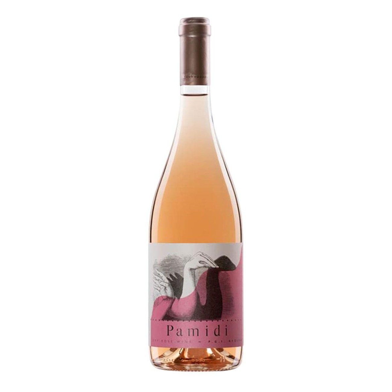 Βουρβουκέλη Παμίδι Ροζέ 750ml