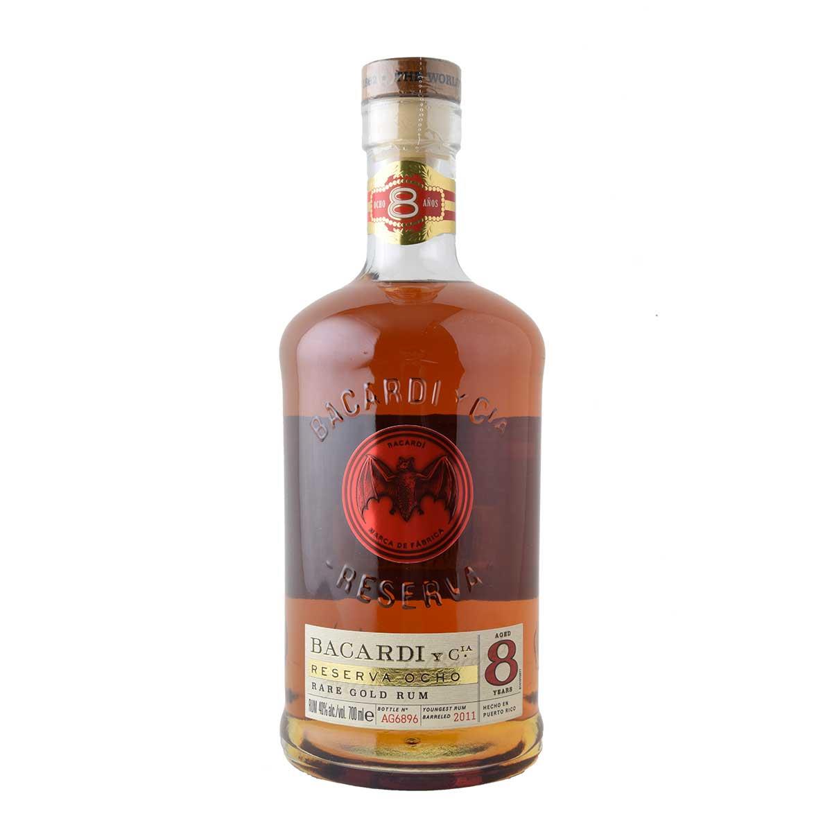 Bacardi 8anos Rum 700ml Bacardi 8anos Rum 700ml