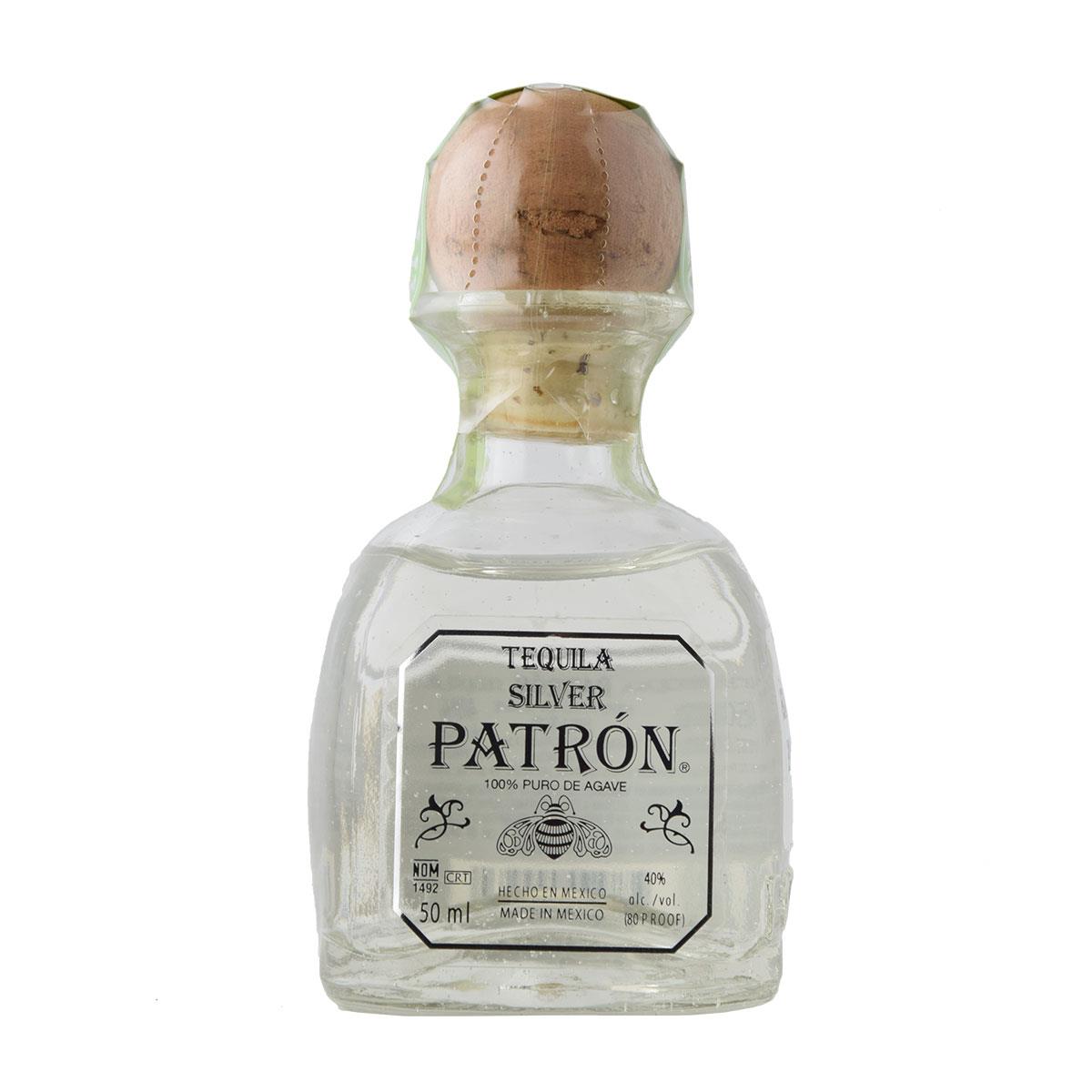 Patron Silver Tequila 50ml Patron Silver Tequila 50ml