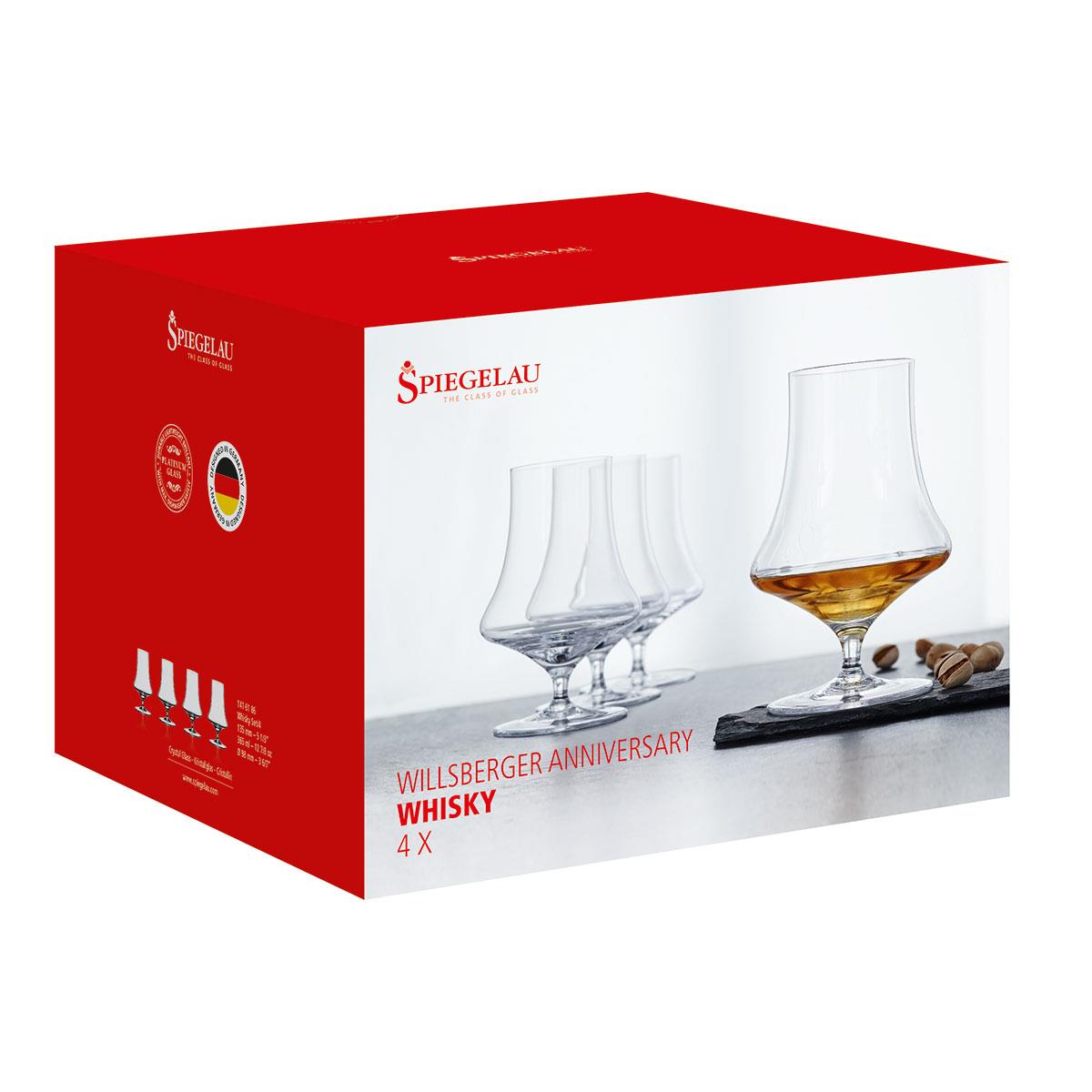 Spiegelau Willsberger Anniversary Whisky ποτήρια Σετ 4 τεμάχια