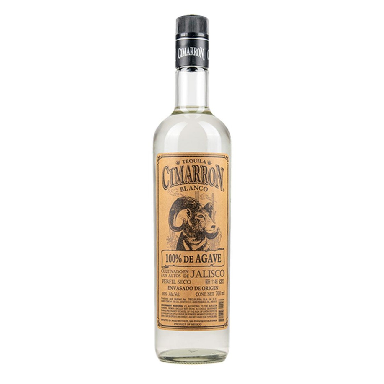 Cimarron Blanco Tequila 700ml