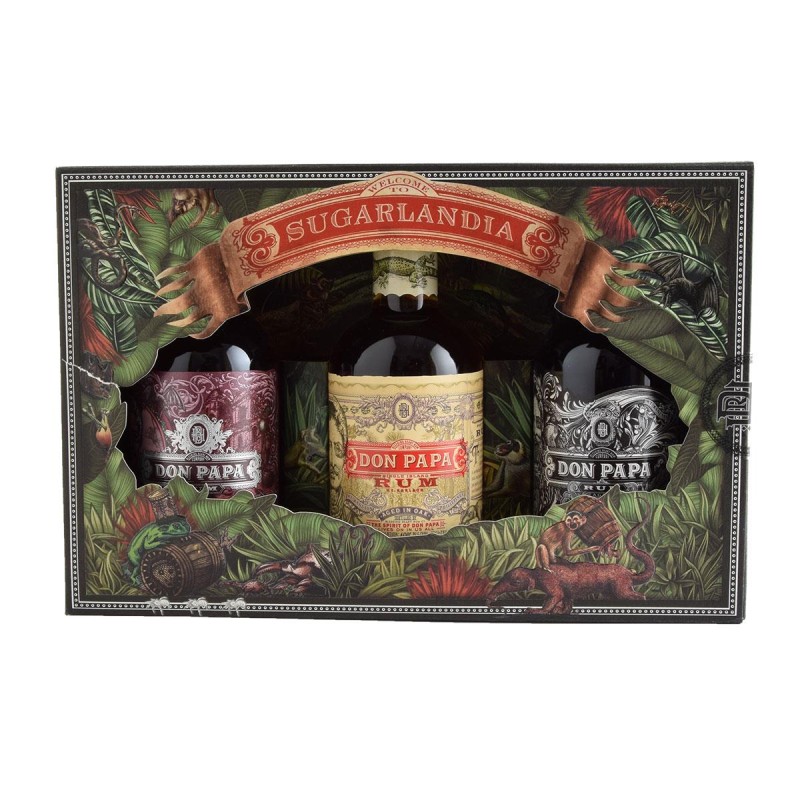 Don Papa Sugarlandia Rum Κασετίνα 3x200ml