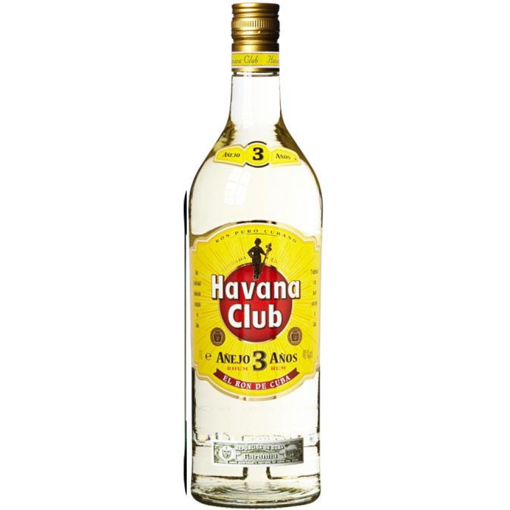 Havana Club Anejo 3 Anos Rum 1lt