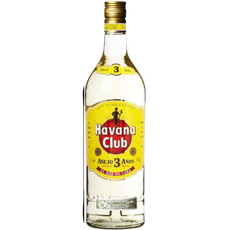 Havana Club Anejo 3 Anos Rum 1lt