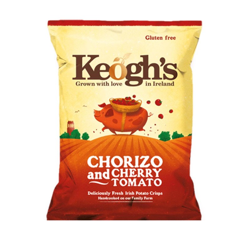 Keoghs Chorizo & Cherry Tomato πατατάκια 125gr.