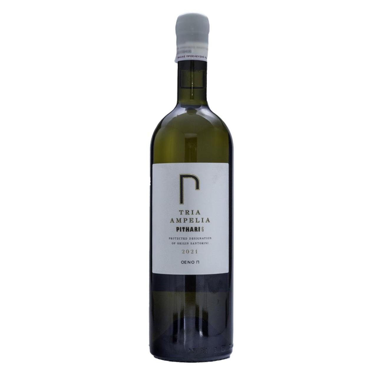 ΟΕΝΟ Π Τρία Αμπέλια Πιθάρι ΙΙ 750ml Λευκό