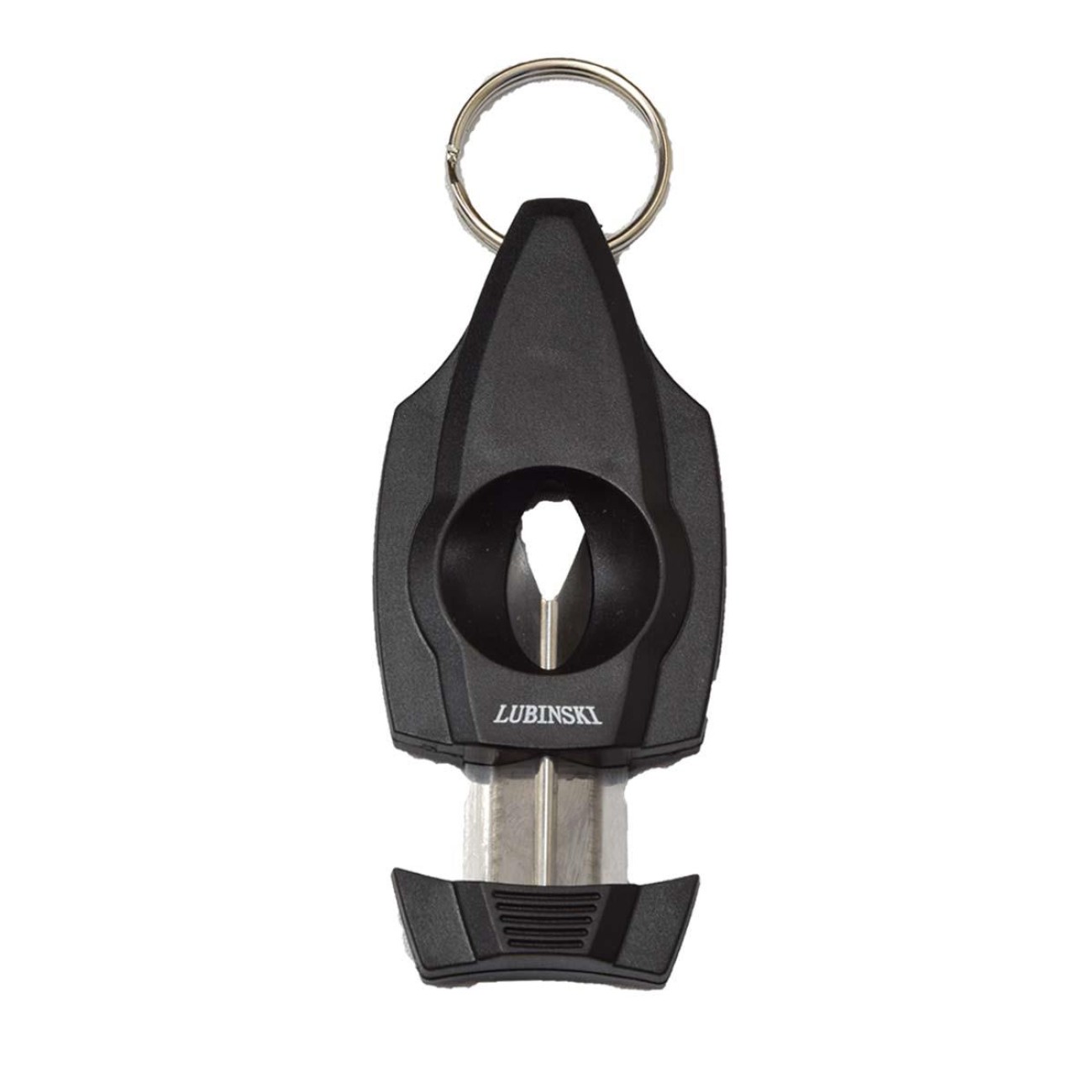 LUBINSKI CIGAR CUTTER V KEYCHAIN up to 80 characters.