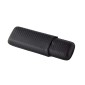 COHIBA Carbon Leather Double Cigar Case up to 80 Characters