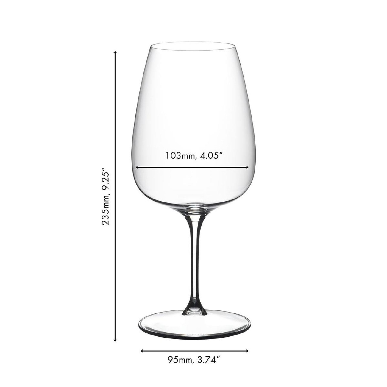 Riedel ποτήρι από κρύσταλλο Grape Cabernet/Merlot/Coctail 6424/0 2τεμ.