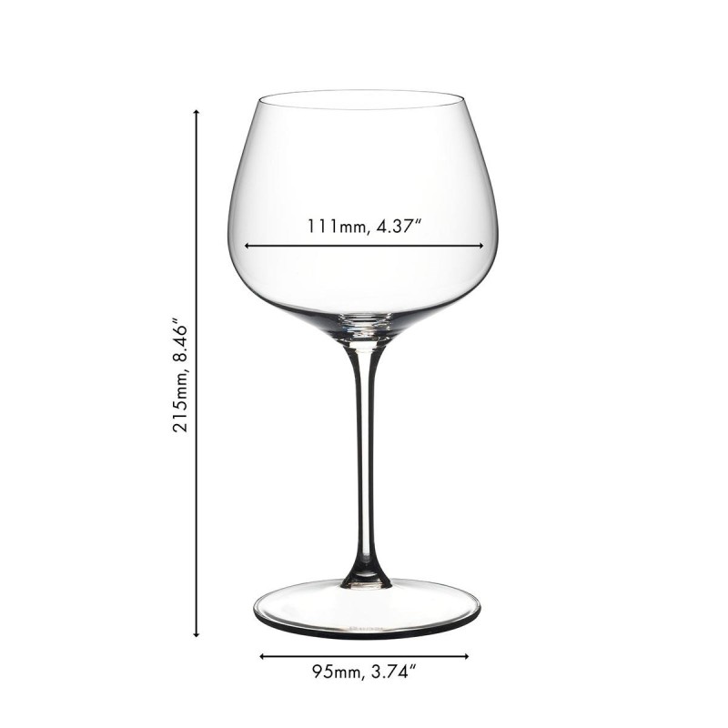 Riedel ποτήρι από κρύσταλλο Grape Chardonnay/Gin Tonic 6424/97 2τεμ.
