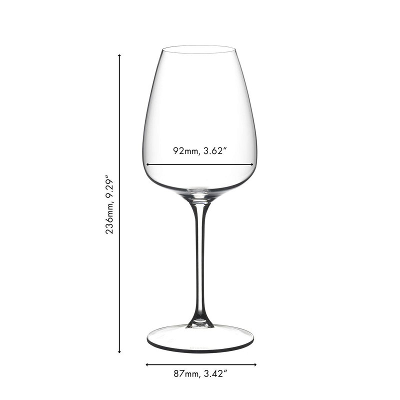 Riedel ποτήρι από κρύσταλλο Grape White/Rose/Champagne/Spritz 6424/05 2τεμ.