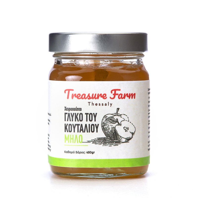 Treasure Farm γλυκό του κουταλιού Μήλο 450gr.