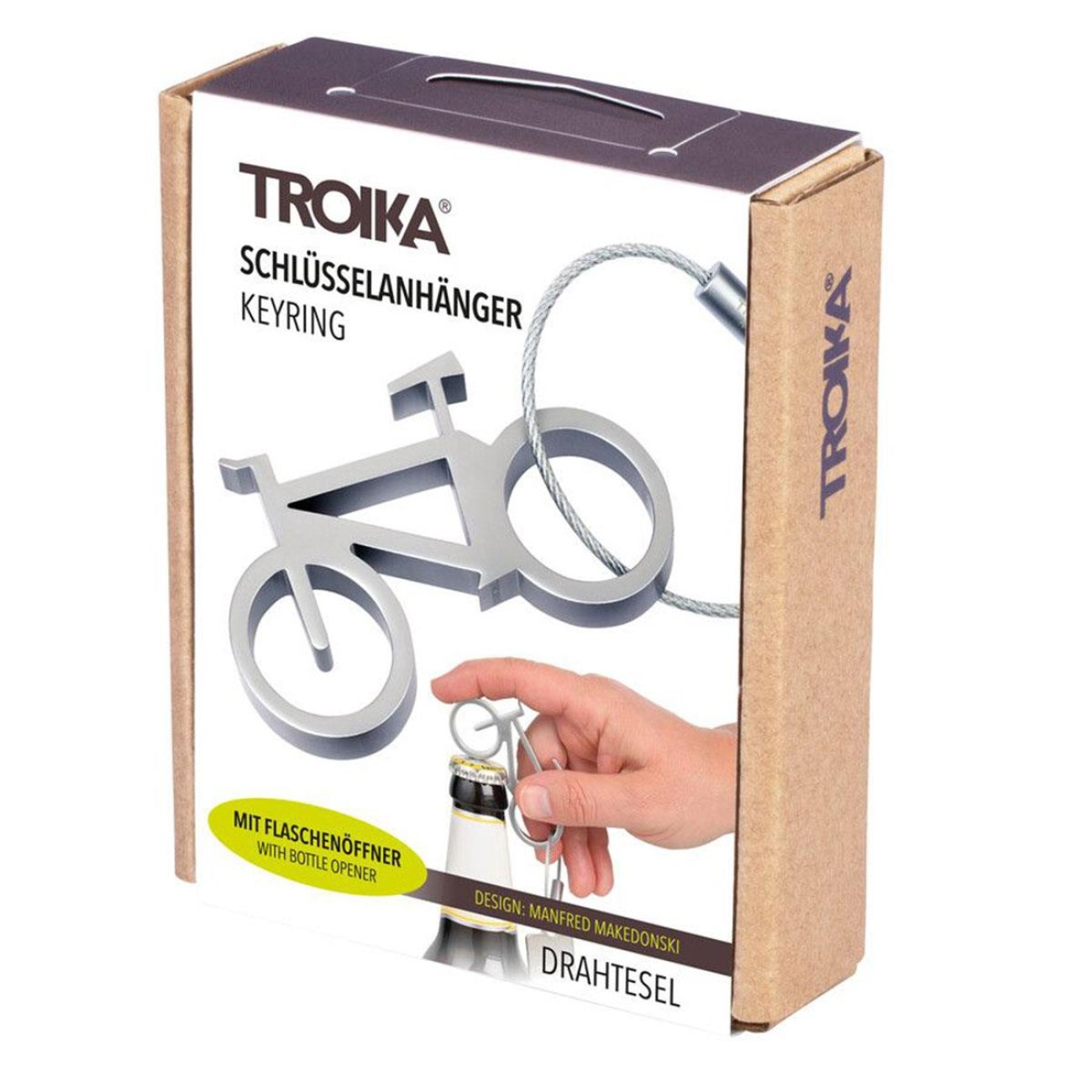 Troika μπρελόκ Drahtesel