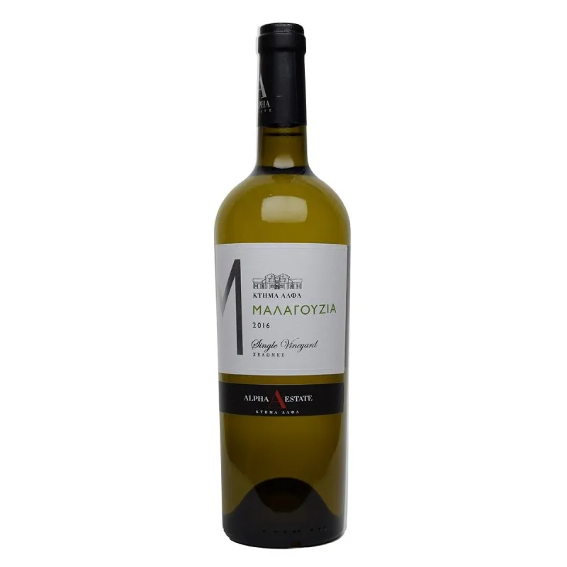 Κτήμα Άλφα Μαλαγουζιά 750ml Λευκό