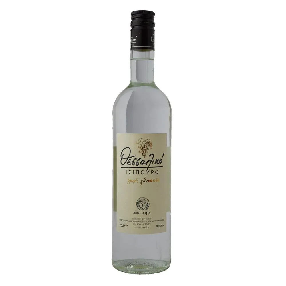 Θεσσαλικό Τσίπουρο χωρίς γλυκάνισο 700ml