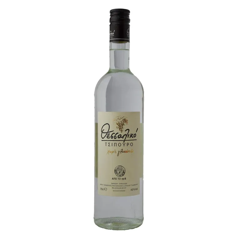 Θεσσαλικό Τσίπουρο χωρίς γλυκάνισο 700ml
